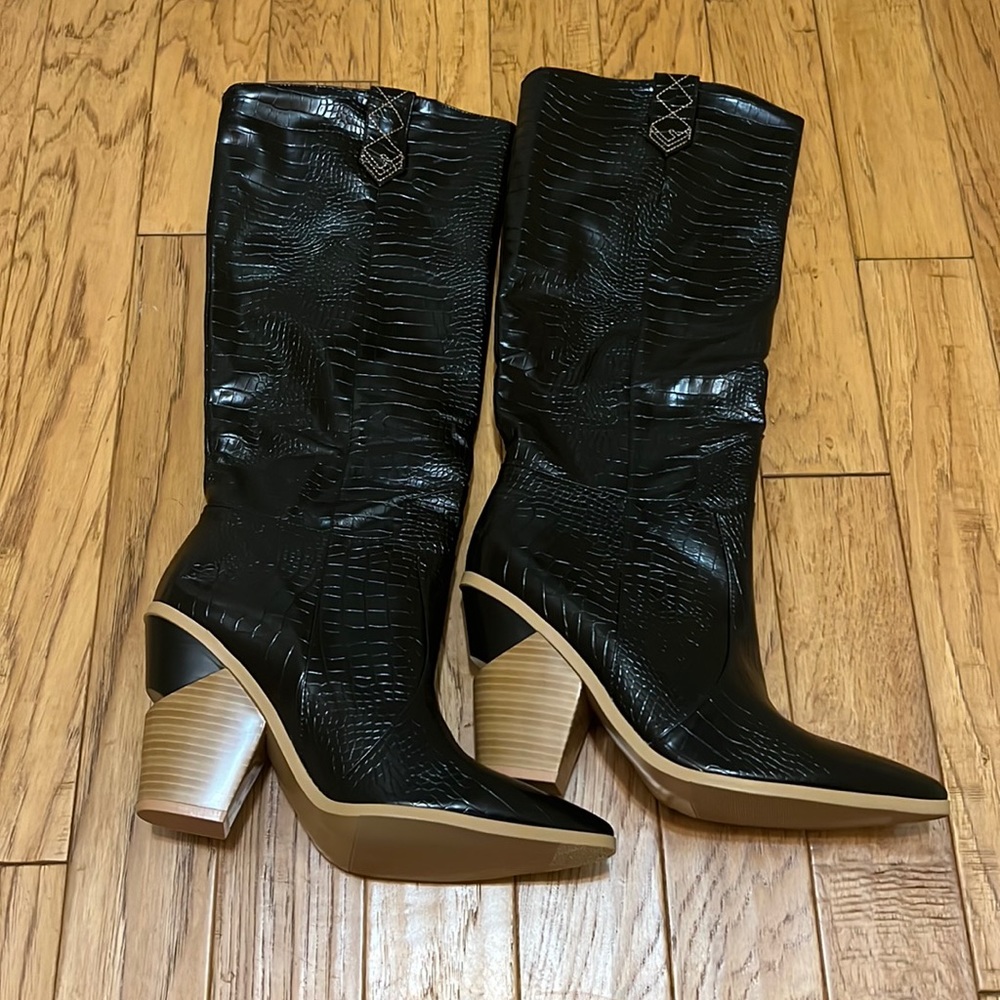 Black Cowboy Boots